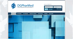 Desktop Screenshot of dgpharmed.de