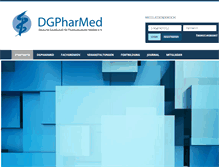 Tablet Screenshot of dgpharmed.de